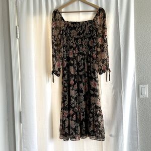 Lauren Conrad midi dress